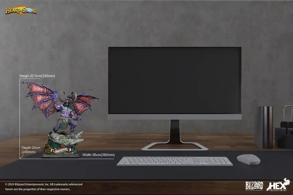 Hearthstone Statue Illidan Stormrage 33 cm product photo