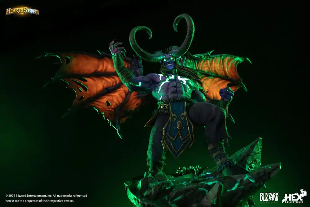 Hearthstone Statue Illidan Stormrage 33 cm product photo