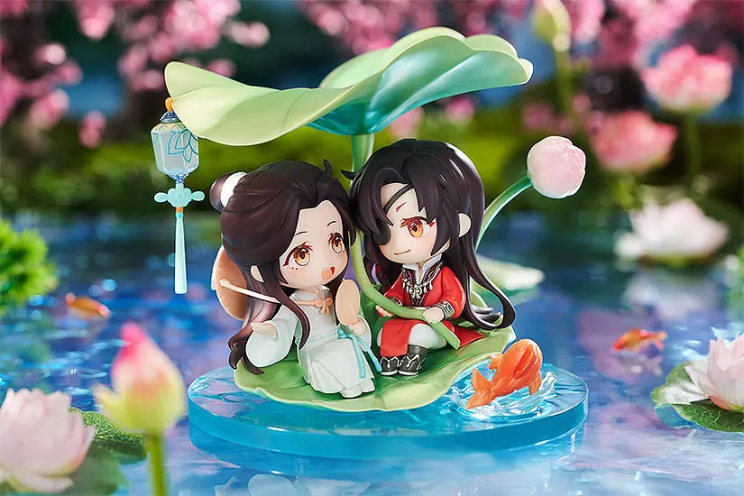 Heaven Official's Blessing Chibi Figures Xie Lian & Hua Cheng: Among the Lotus Ver. 10 cm termékfotó