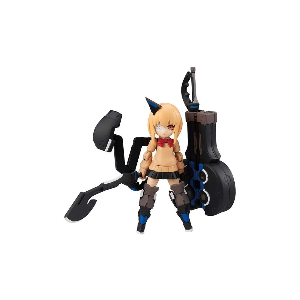 Heavily Armed High School Girls Desktop Army Figure Team 3 8 cm product photo