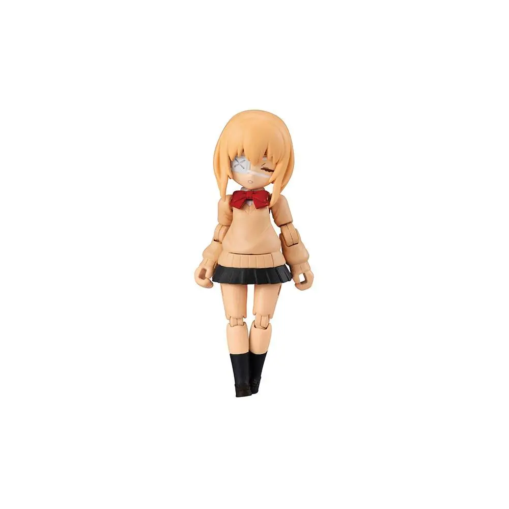 Heavily Armed High School Girls Desktop Army Figure Team 3 8 cm product photo