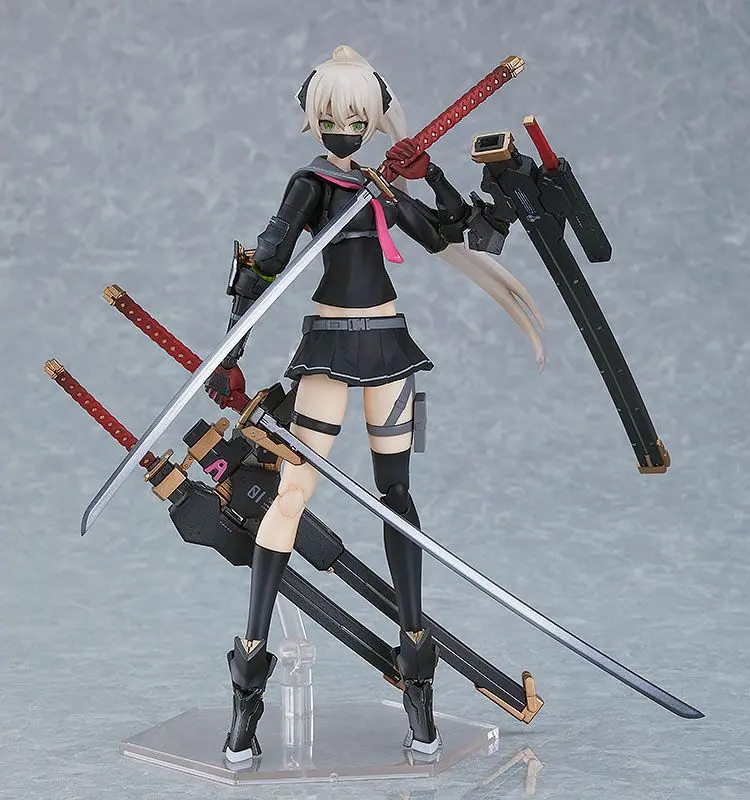 Heavily Armed High School Girls PLAMAX Figure HH-01 Ichi 17 cm product photo