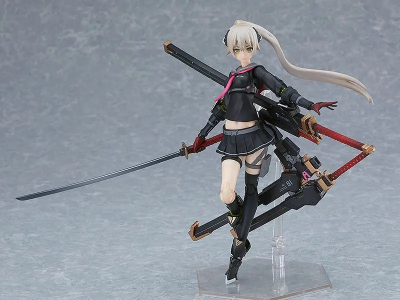 Heavily Armed High School Girls PLAMAX Figure HH-01 Ichi 17 cm product photo