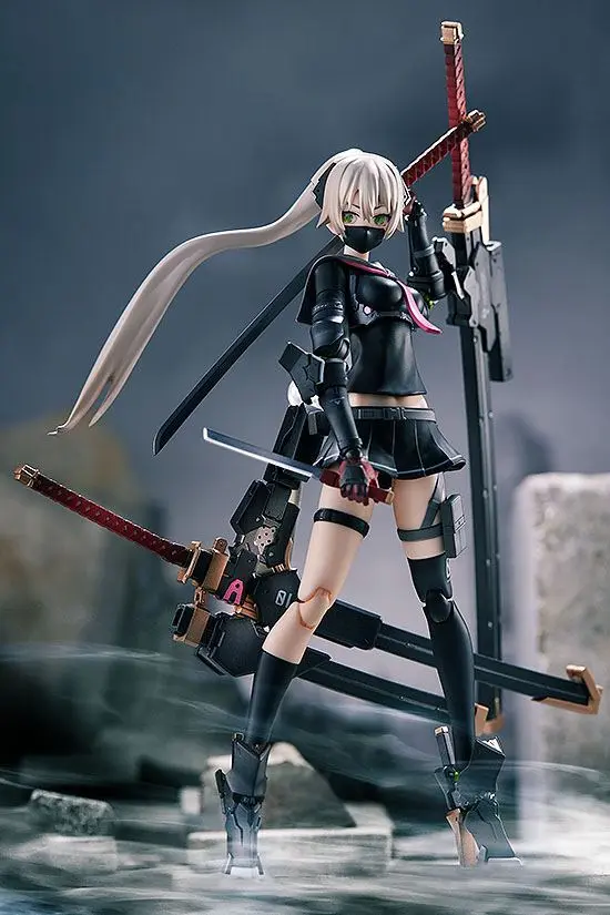 Heavily Armed High School Girls PLAMAX Figure HH-01 Ichi 17 cm product photo