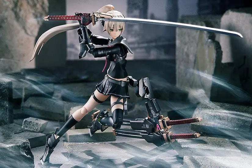Heavily Armed High School Girls PLAMAX Figure HH-01 Ichi 17 cm product photo