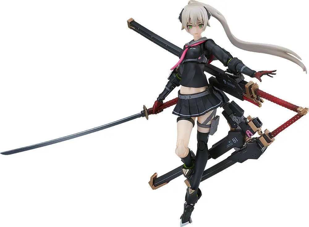 Heavily Armed High School Girls PLAMAX Figure HH-01 Ichi 17 cm product photo