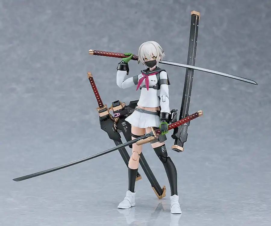 Heavily Armed High School Girls PLAMAX Figure Ichi: Early Ver. 16 cm termékfotó