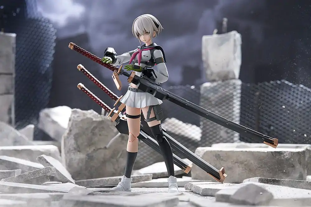 Heavily Armed High School Girls PLAMAX Figure Ichi: Early Ver. 16 cm termékfotó