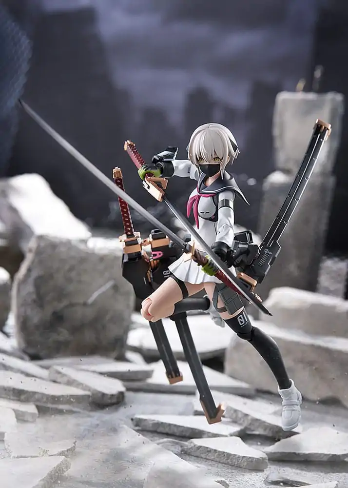 Heavily Armed High School Girls PLAMAX Figure Ichi: Early Ver. 16 cm termékfotó