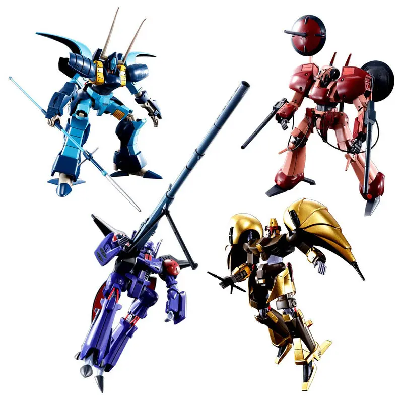 Heavy Metal L-Gaim Auge, Bash, G-roon y Ashura Temple, Clase A Heavy Metal Model Kit set figures product photo