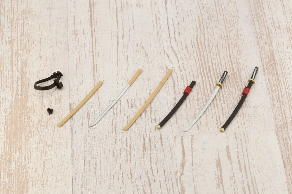 Heavy Weapon Unit MSG Plastic Model Kit Accesoory Set Weapon Unit 47 Japanese Sword 2 10 cm product photo