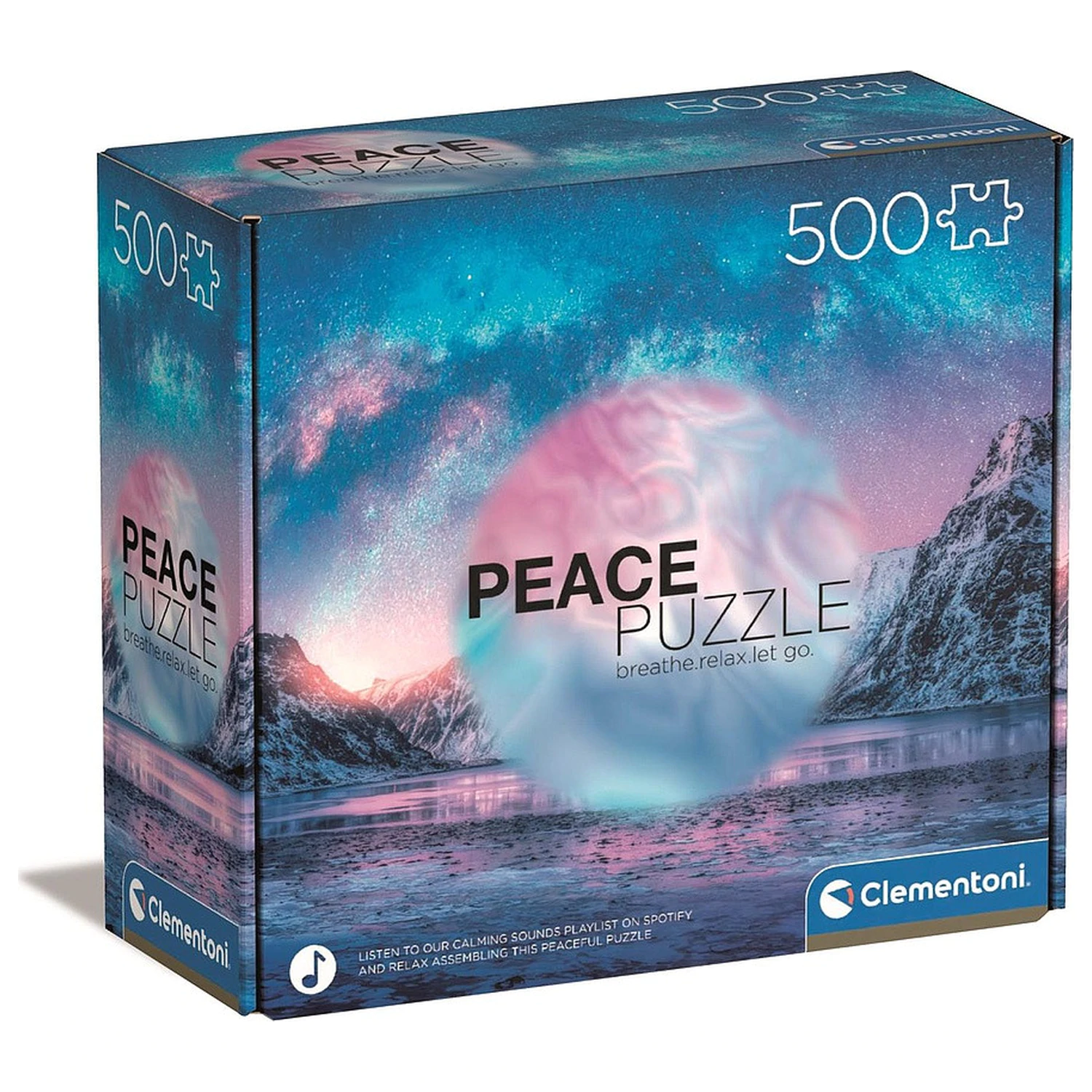 Hegyvidék Light Blue 500-piece Peace puzzle product photo