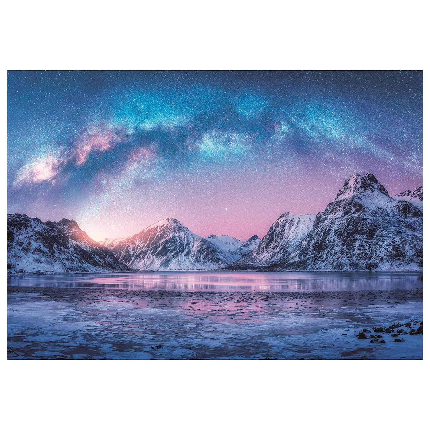 Hegyvidék Light Blue 500-piece Peace puzzle product photo