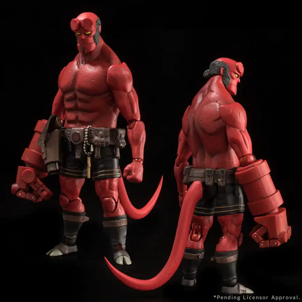 Hellboy Action Figure 1/12 Hellboy 30th Anniversary Edition 19 cm termékfotó