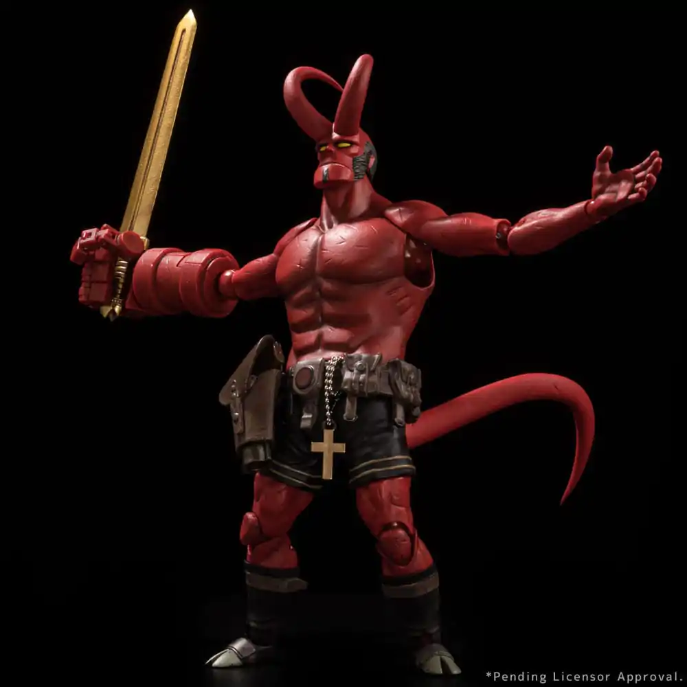 Hellboy Action Figure 1/12 Hellboy 30th Anniversary Edition 19 cm termékfotó