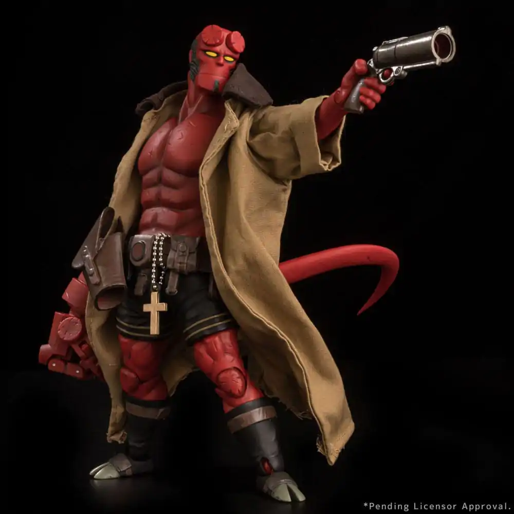 Hellboy Action Figure 1/12 Hellboy 30th Anniversary Edition 19 cm termékfotó