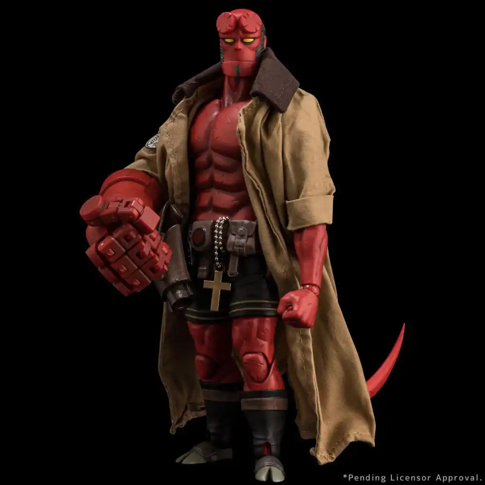 Hellboy Action Figure 1/12 Hellboy 30th Anniversary Edition 19 cm termékfotó