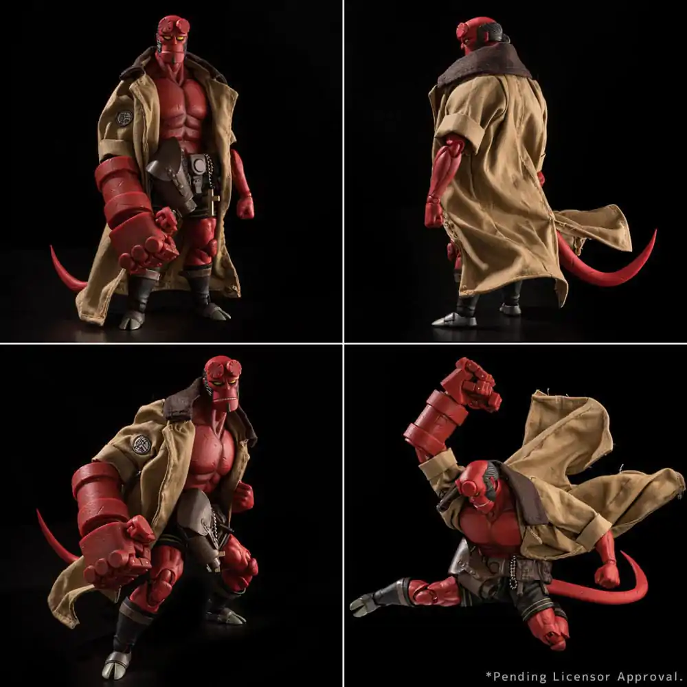 Hellboy Action Figure 1/12 Hellboy 30th Anniversary Edition 19 cm product photo