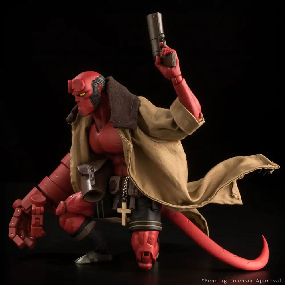 Hellboy Action Figure 1/12 Hellboy 30th Anniversary Edition 19 cm termékfotó