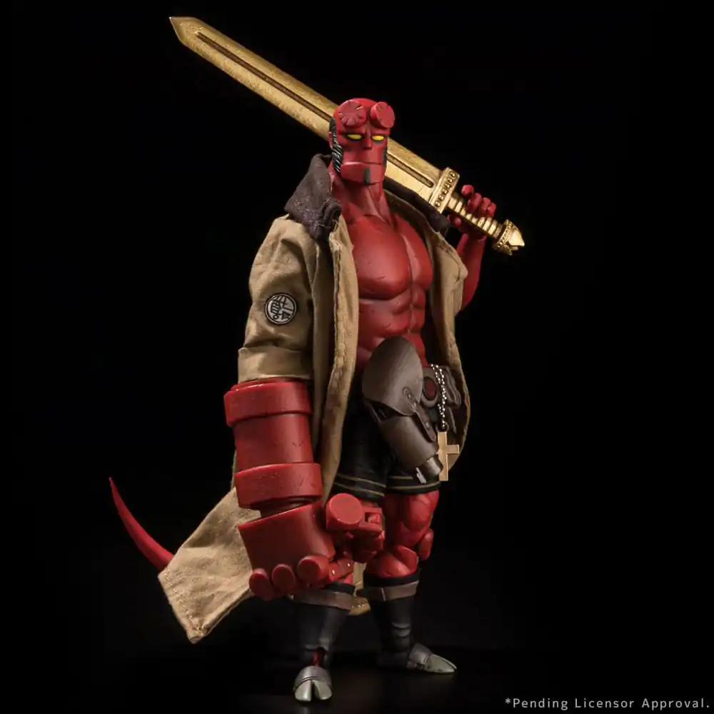 Hellboy Action Figure 1/12 Hellboy 30th Anniversary Edition 19 cm termékfotó