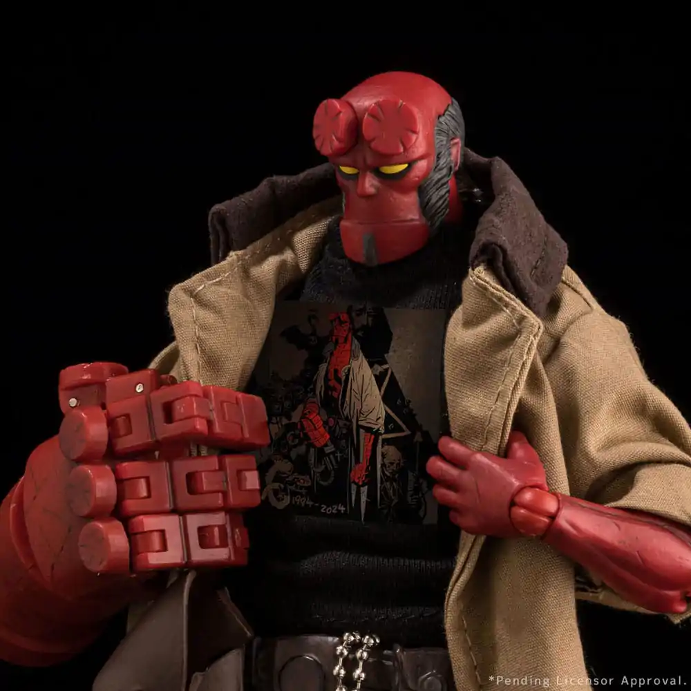 Hellboy Action Figure 1/12 Hellboy 30th Anniversary Edition 19 cm termékfotó