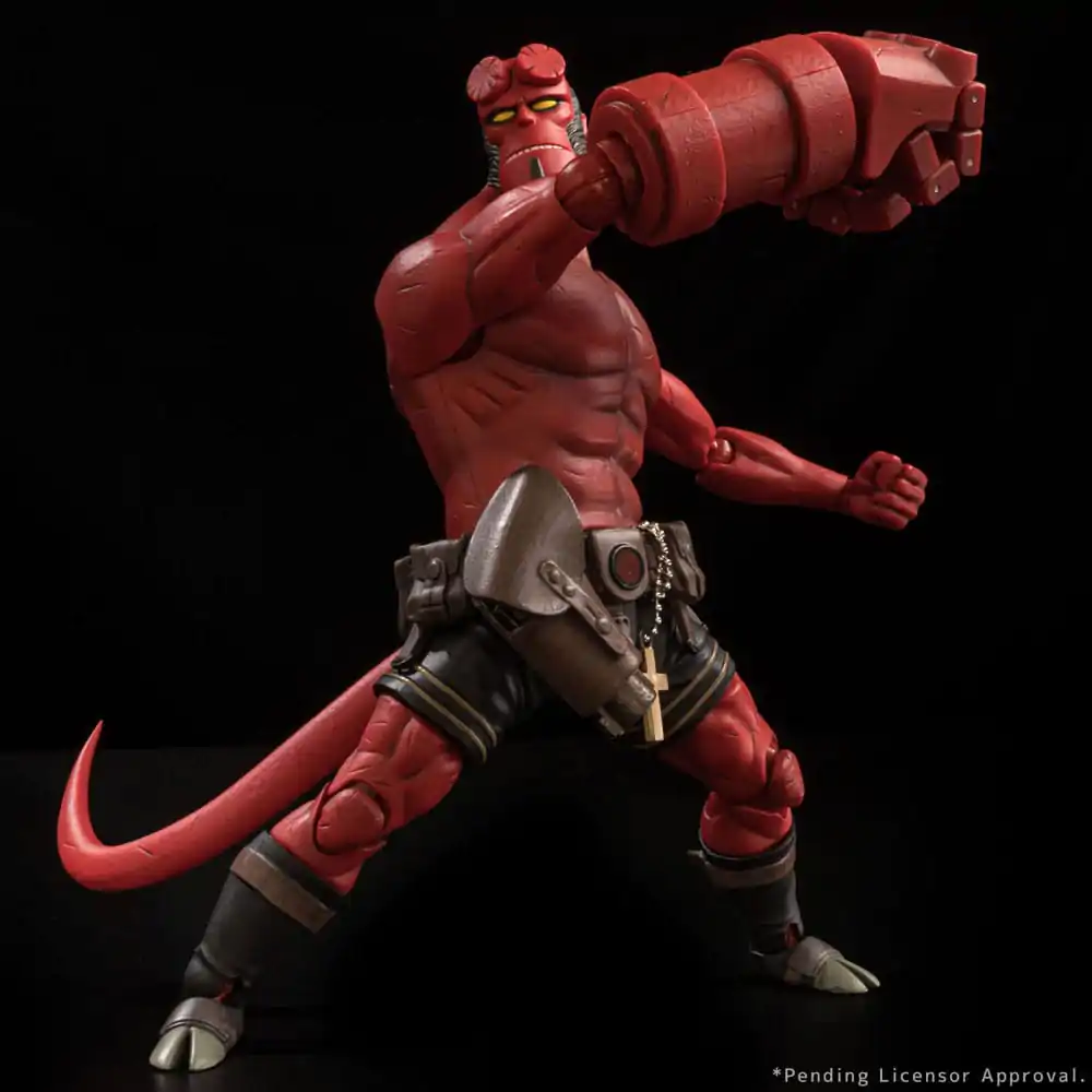 Hellboy Action Figure 1/12 Hellboy 30th Anniversary Edition 19 cm termékfotó