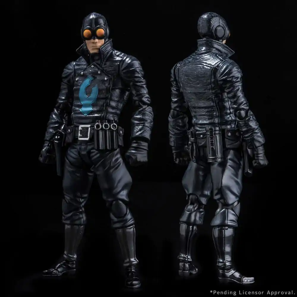 Hellboy Action Figure 1/12 Lobster Johnson 17 cm termékfotó