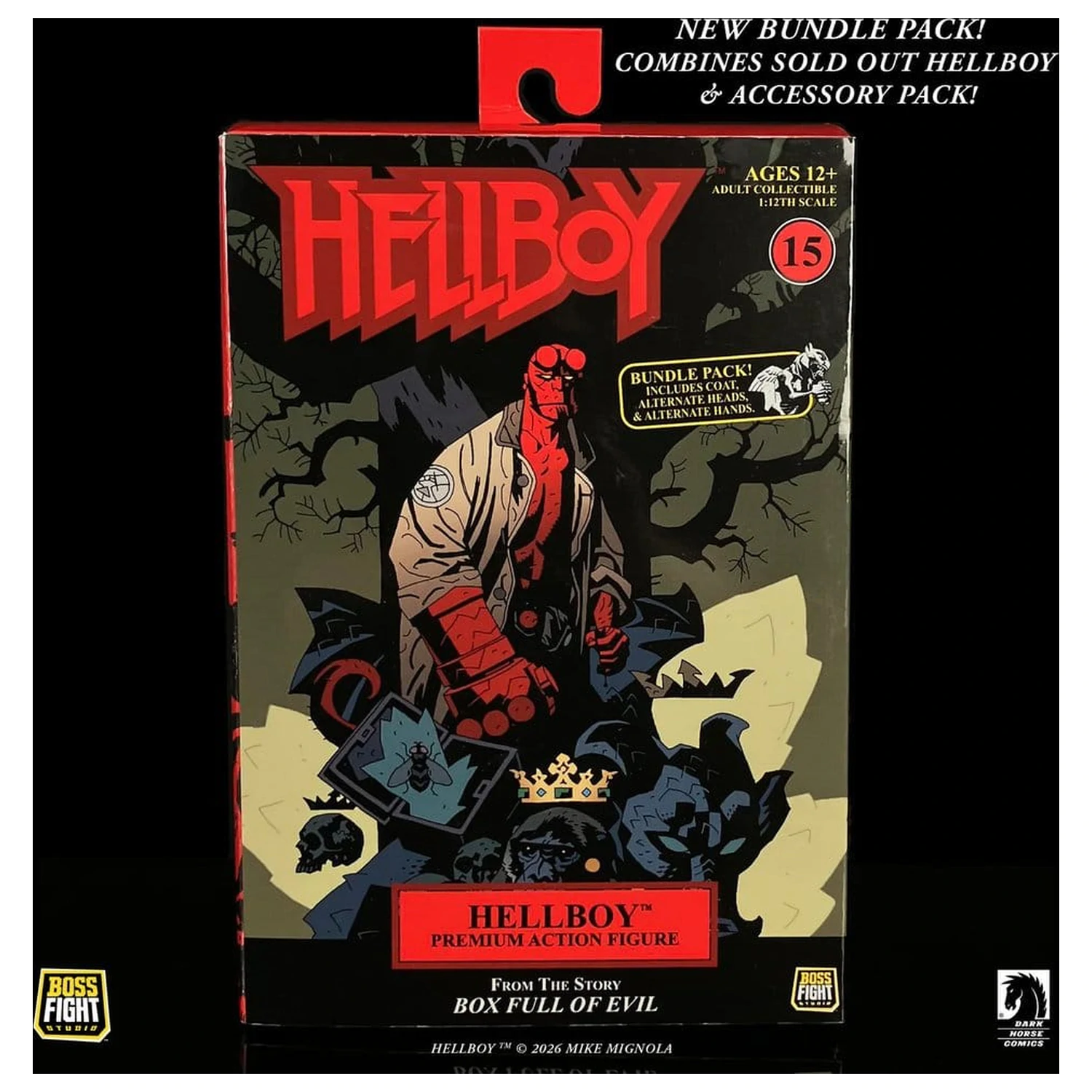 Hellboy Action Figure 1/12 Scale Bundle Pack product photo