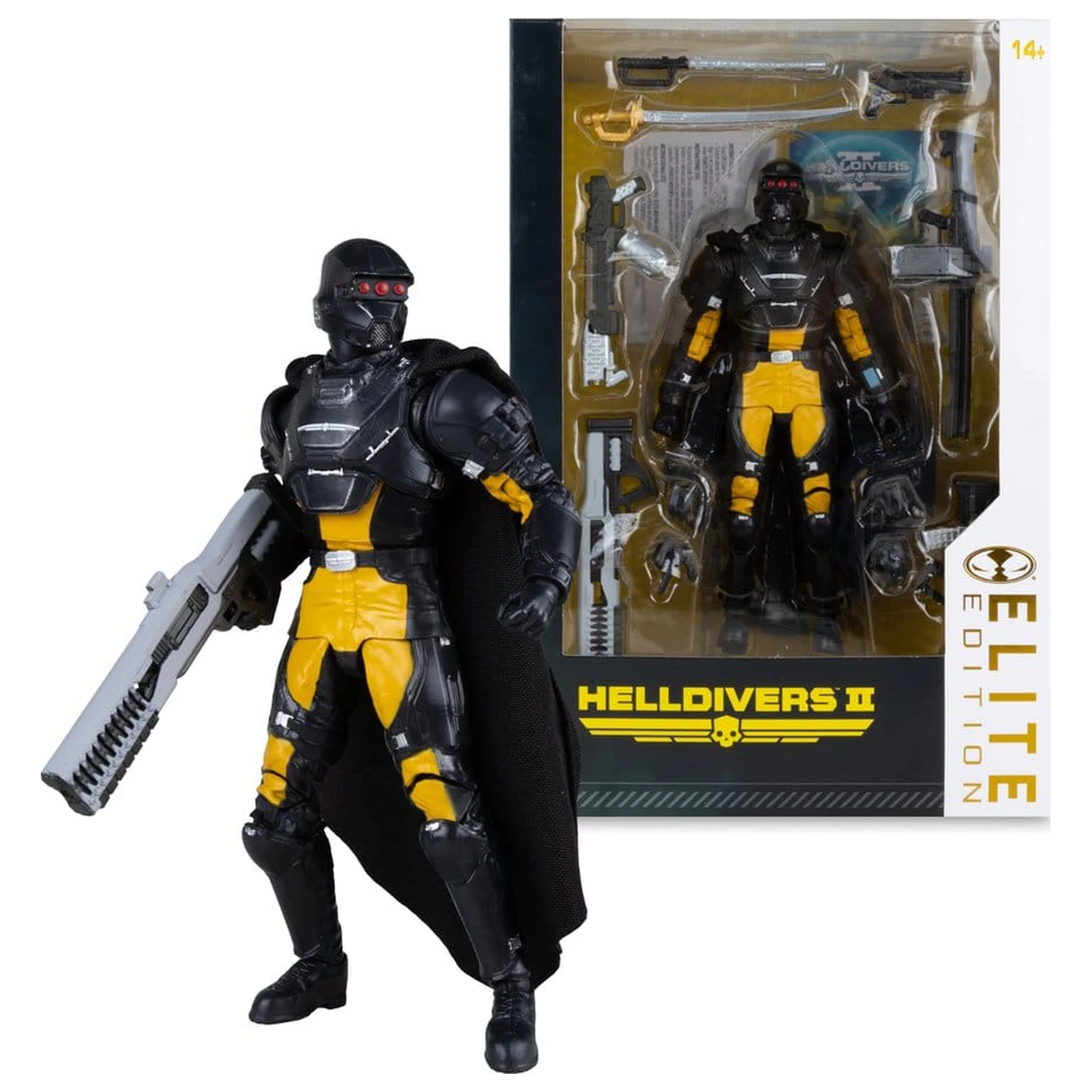 Helldivers 2 Elite Edition Action Figure SA-04 Combat Technician 18 cm product photo