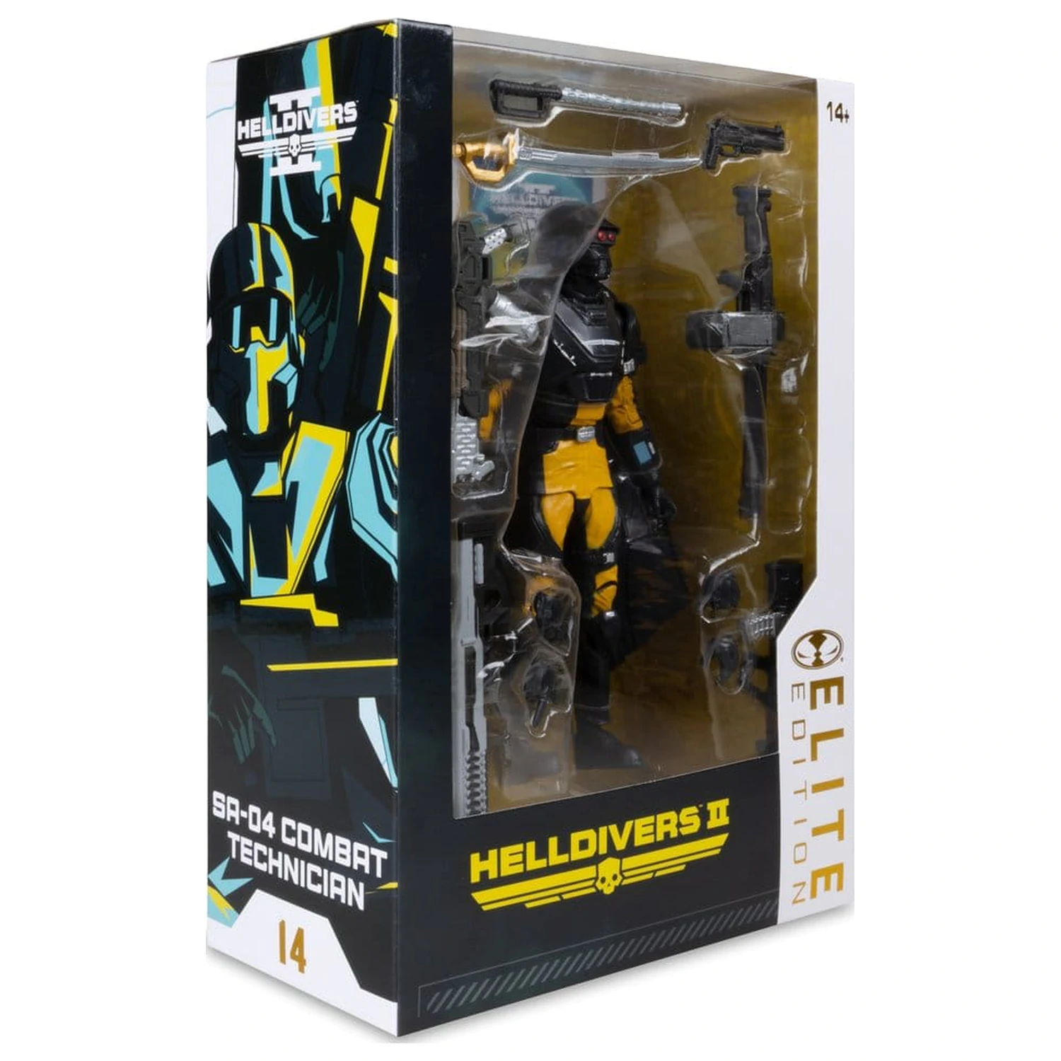 Helldivers 2 Elite Edition Action Figure SA-04 Combat Technician 18 cm product photo