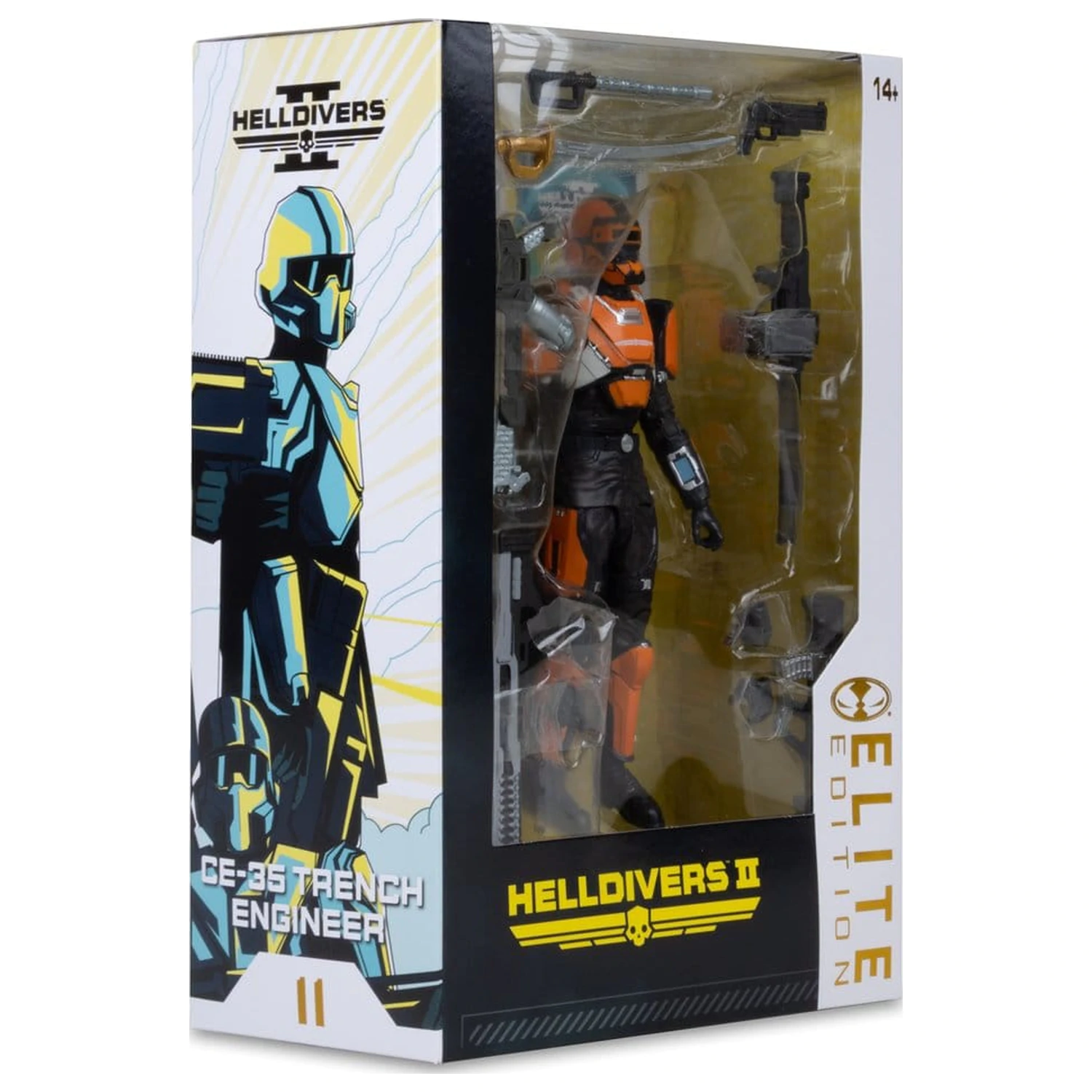 Helldivers 2 McFarlane Elite Edition Action Figure CE-25 Trench Engineer (Deluxe) 18 cm product photo