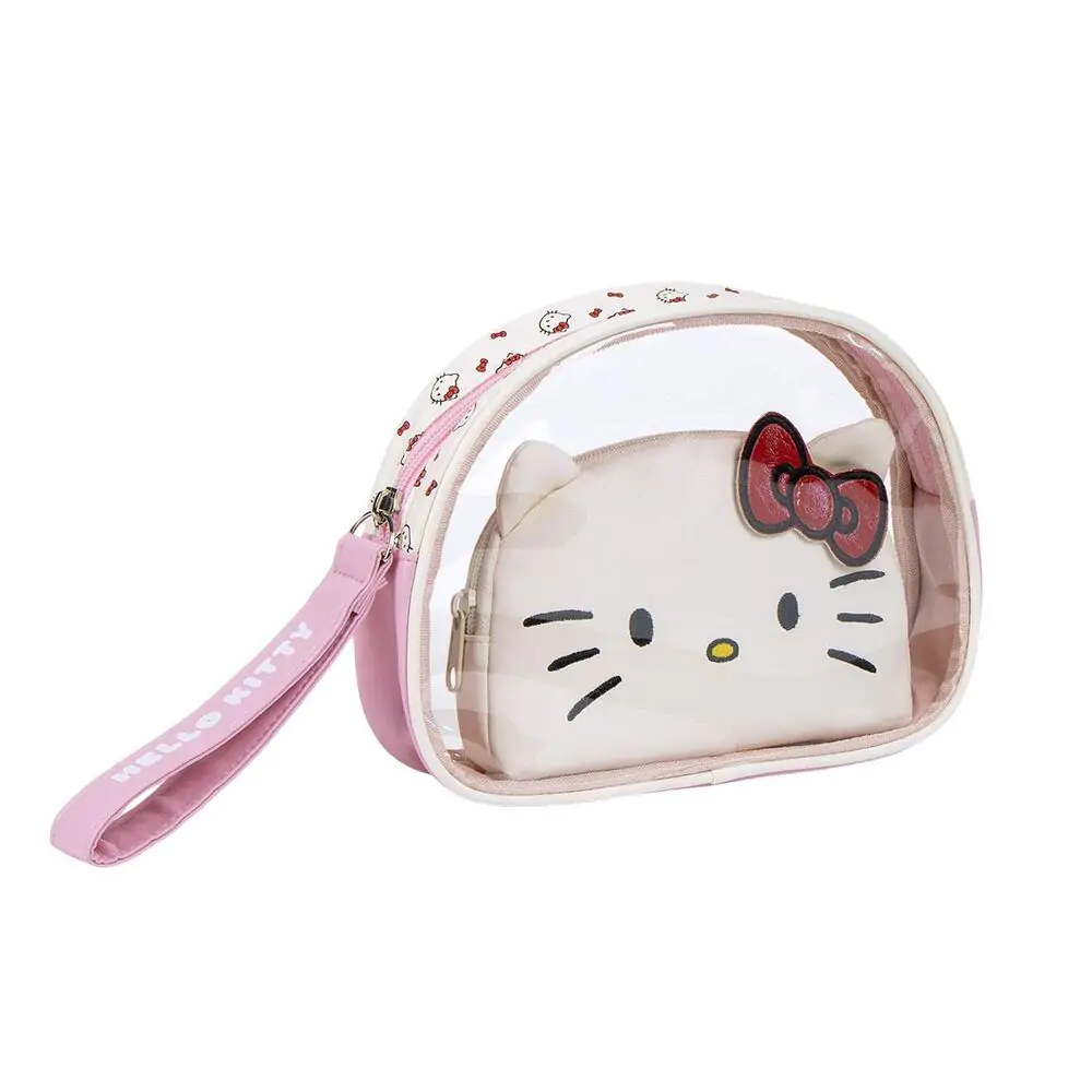 Hello Kitty 2 vanity case travel set product photo