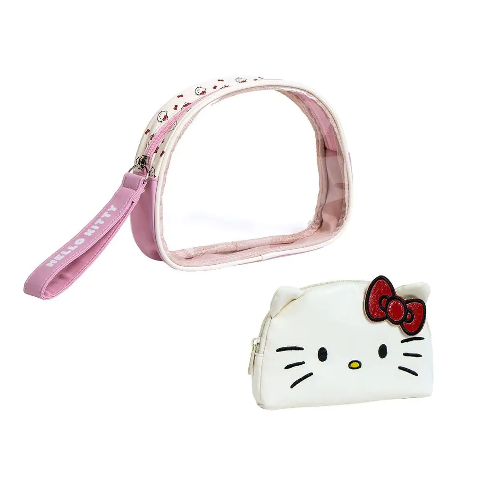 Hello Kitty 2 vanity case travel set product photo