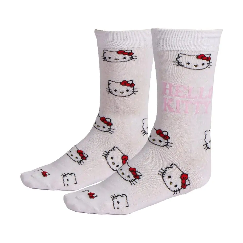 Hello Kitty pack 3 adult socks product photo