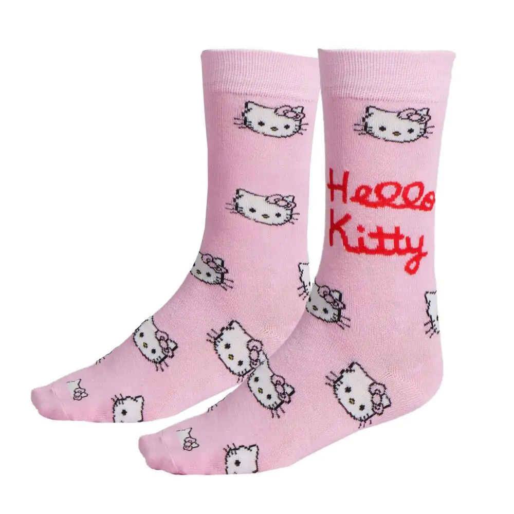 Hello Kitty pack 3 adult socks product photo