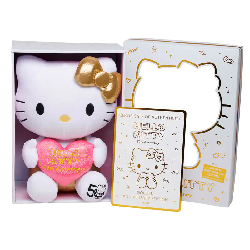 Hello Kitty 50th Anniversary plush toy 30cm termékfotó
