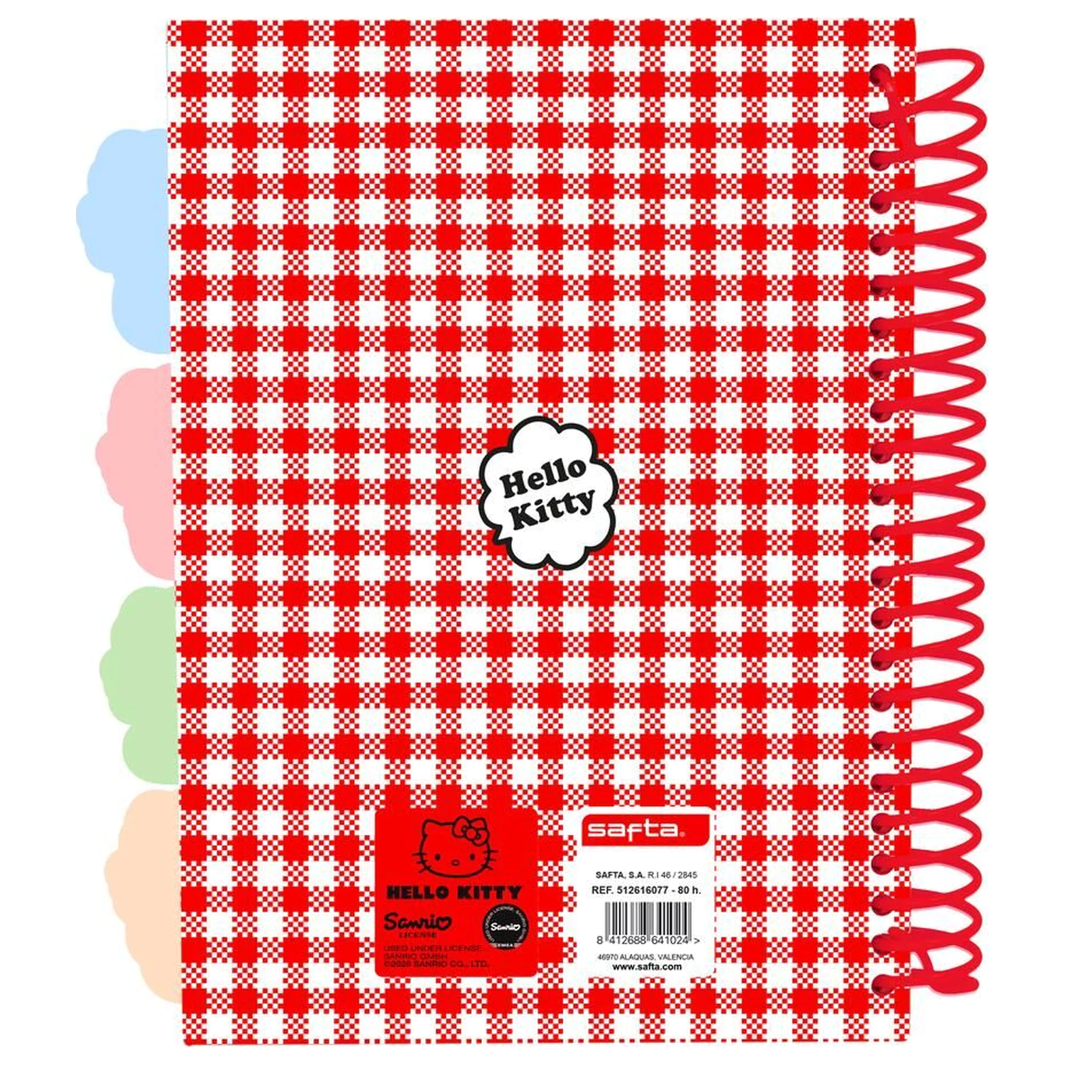 Hello Kitty A5 notebook product photo