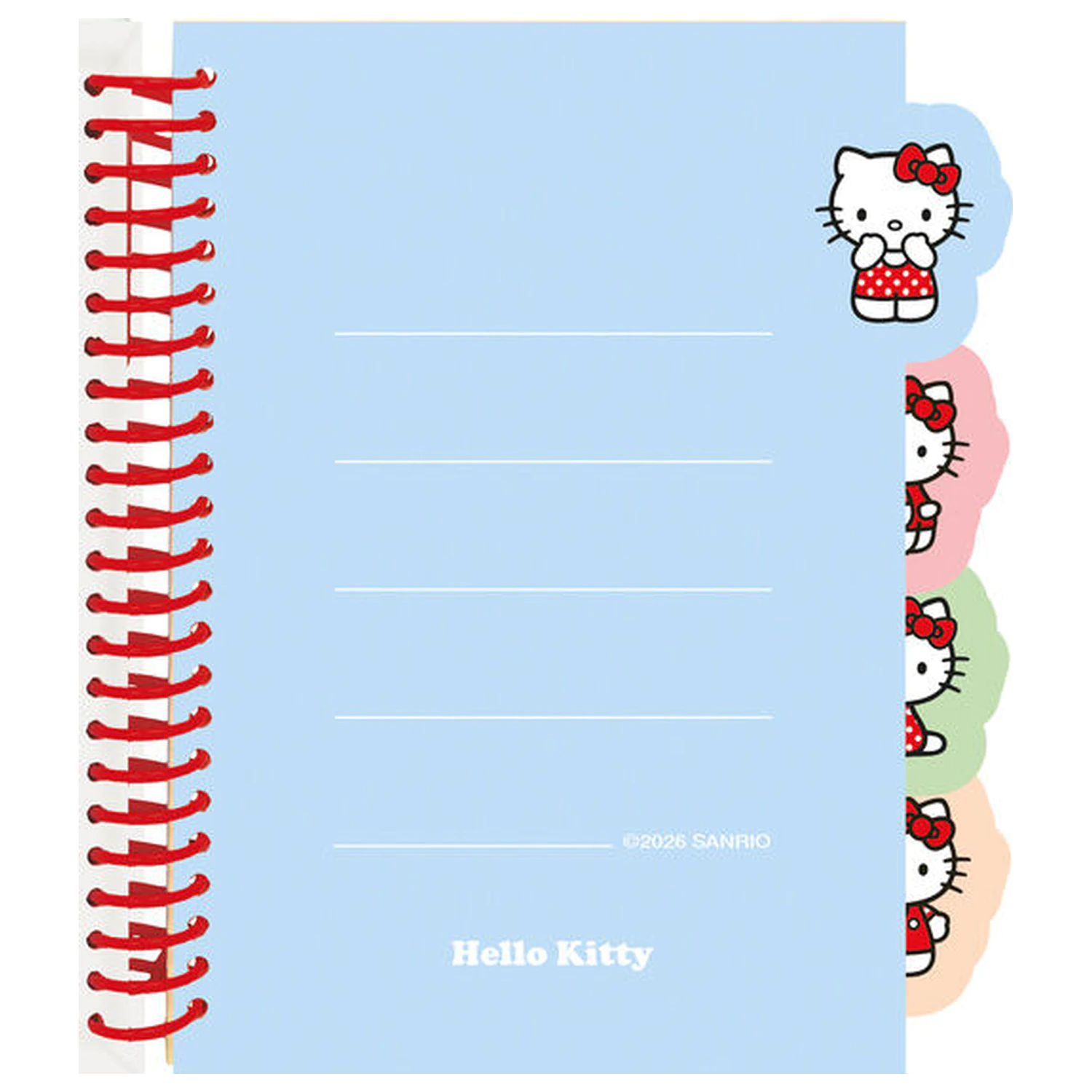 Hello Kitty A5 notebook product photo