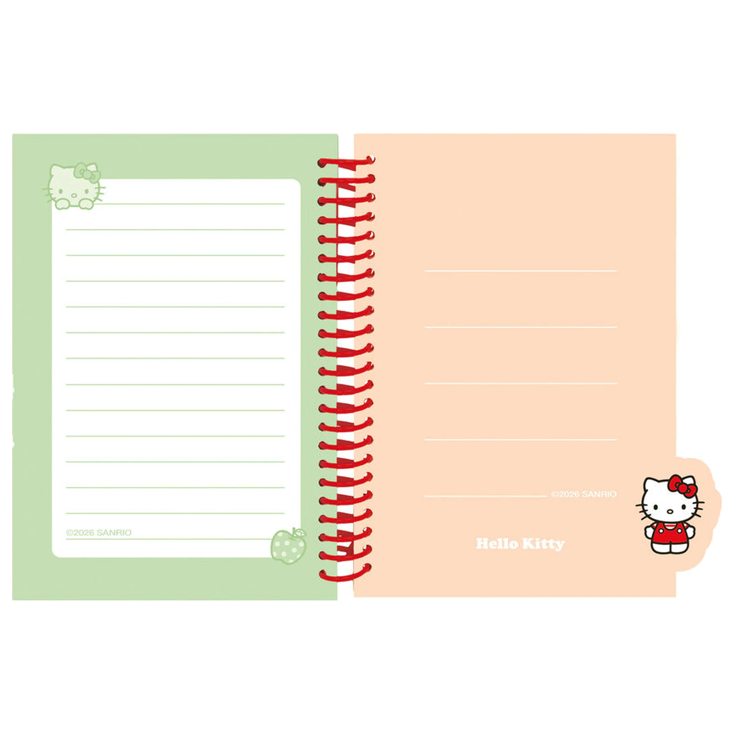 Hello Kitty A5 notebook product photo