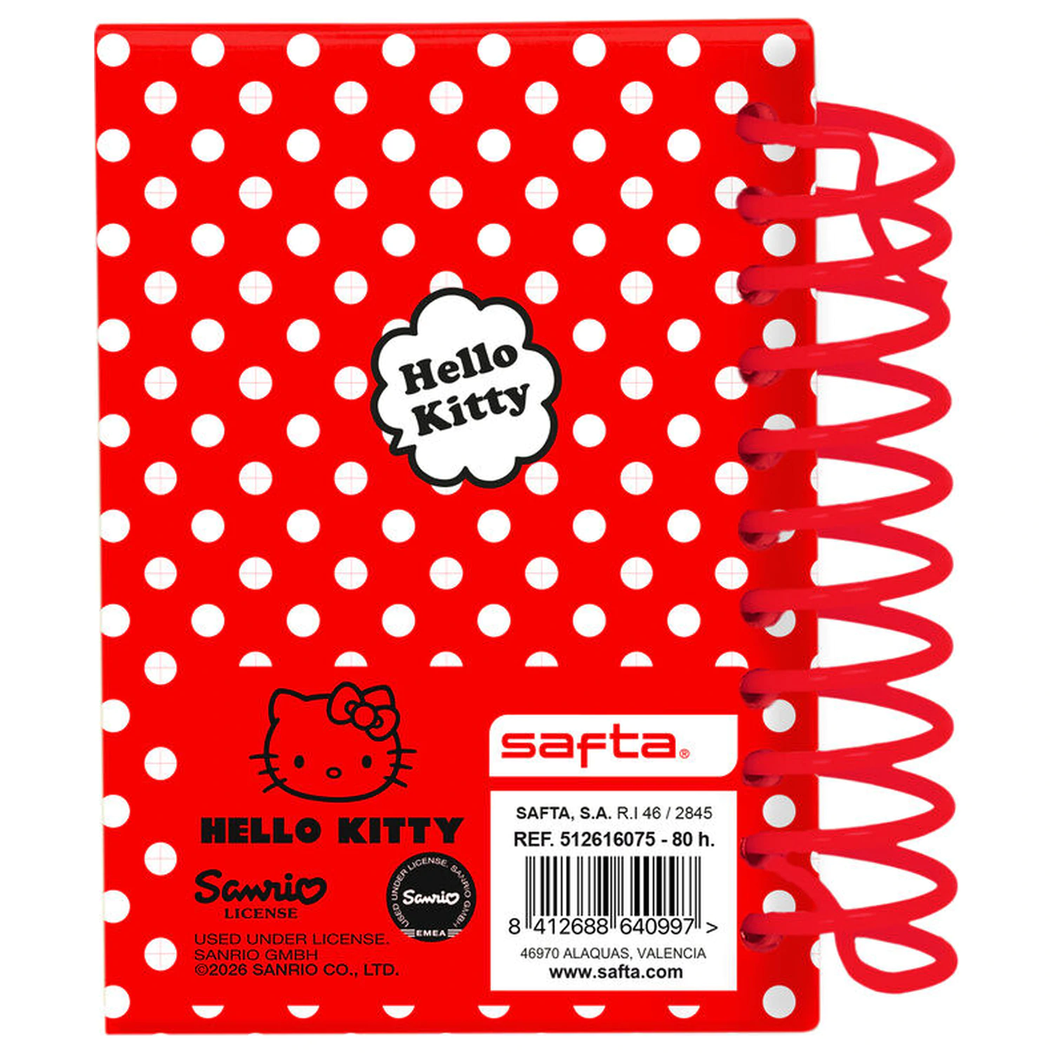 Hello Kitty A7 notebook product photo