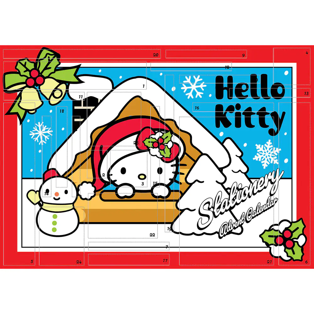 Hello Kitty advent calendar product photo