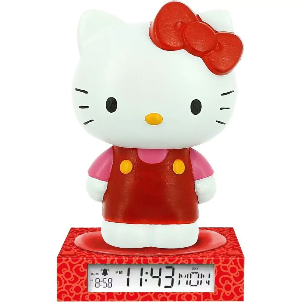 Hello Kitty and Friends 3D lamp with alarm clock termékfotó