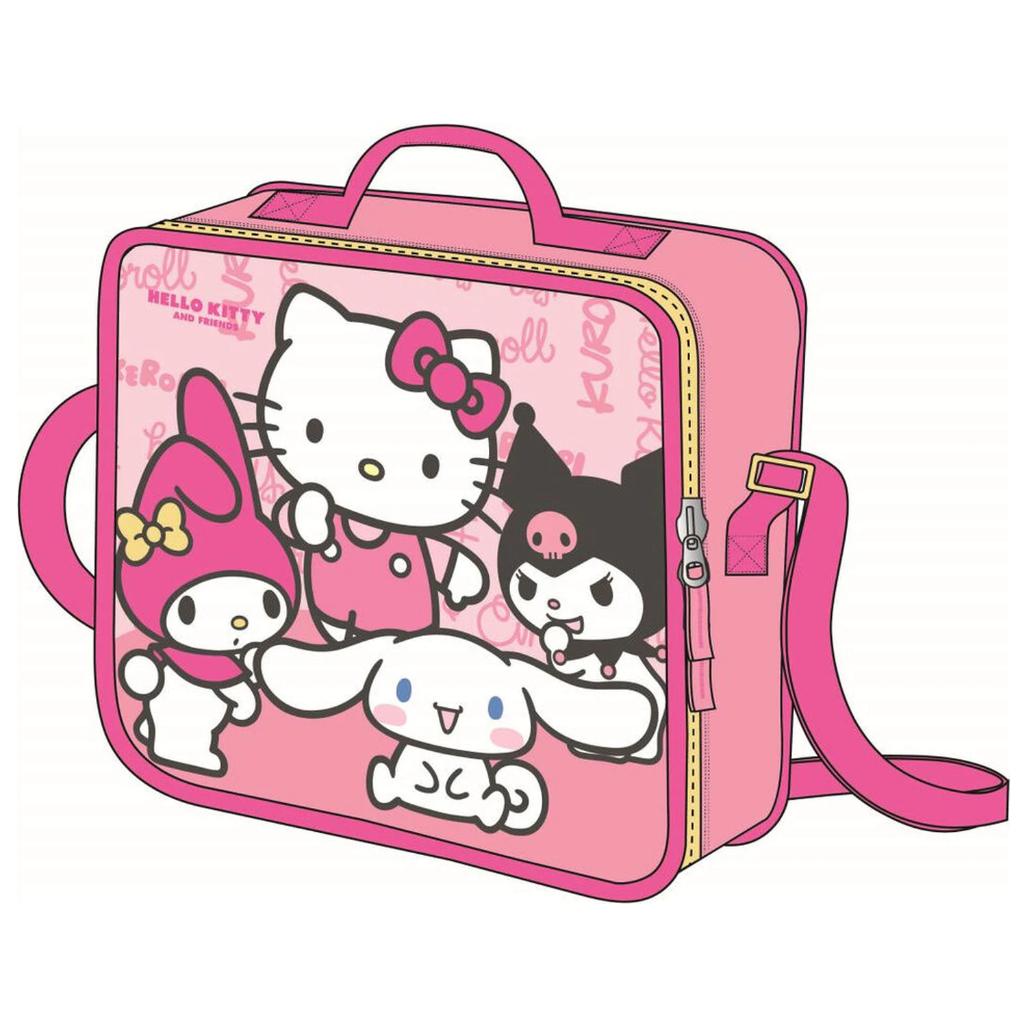 Hello Kitty and Friends 3D lunch bag product photo