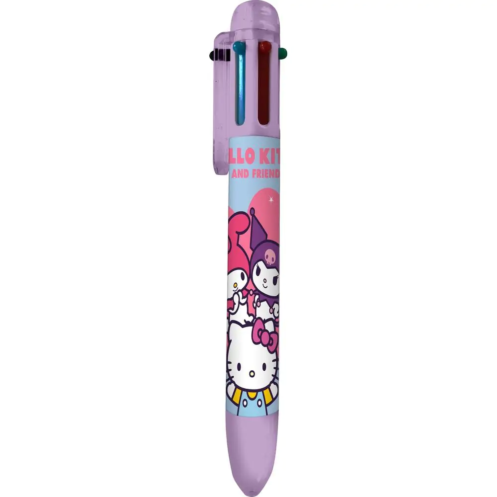 Hello Kitty and Friends Pen 6 colours product photo