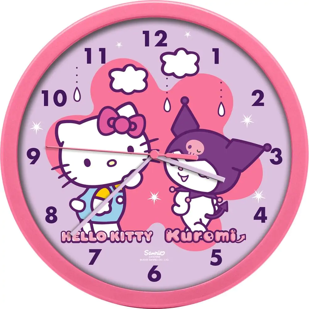 Hello Kitty and Friends Wall clock termékfotó