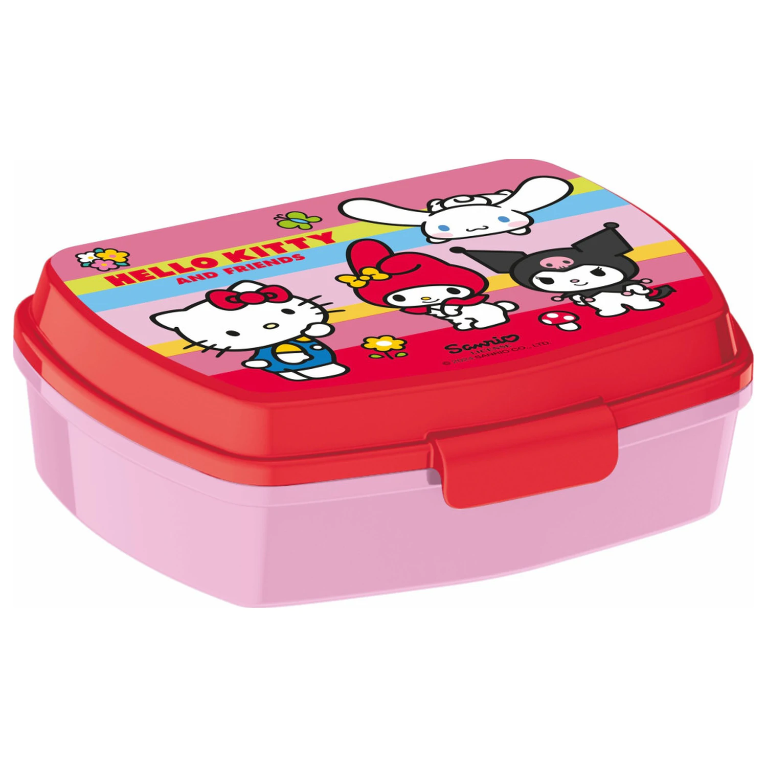 Hello Kitty and Friends Funny Plastic Sandwich Box product photo