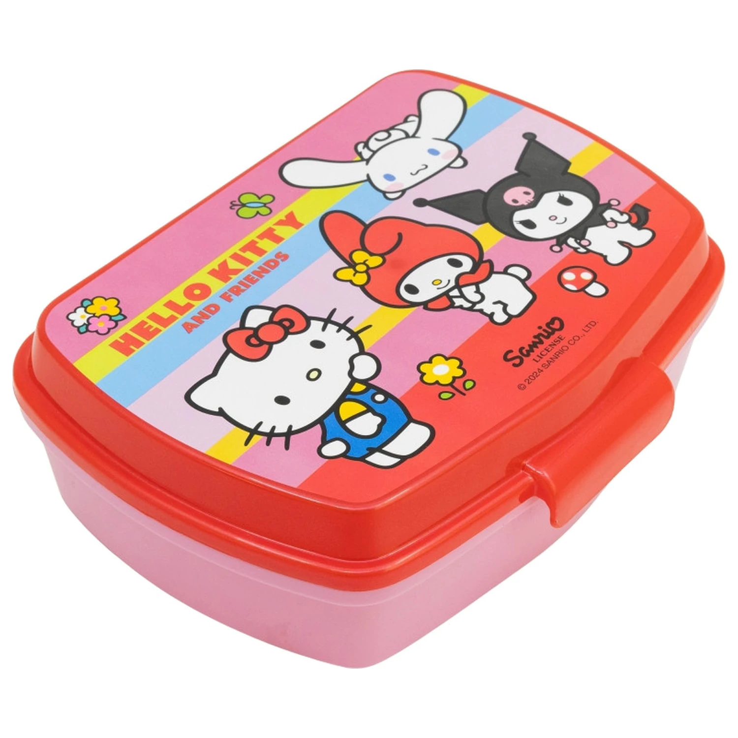 Hello Kitty and Friends Funny Plastic Sandwich Box product photo
