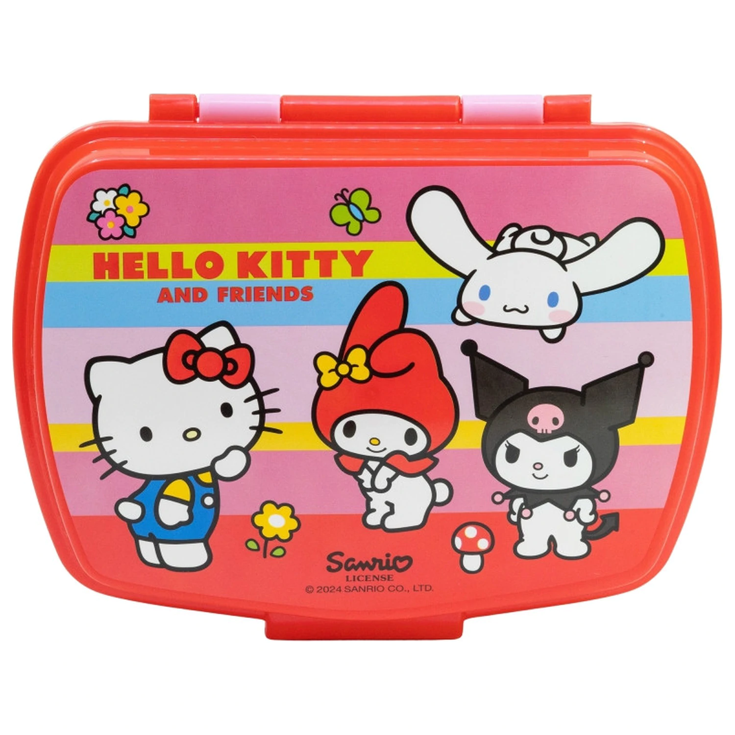 Hello Kitty and Friends Funny Plastic Sandwich Box product photo