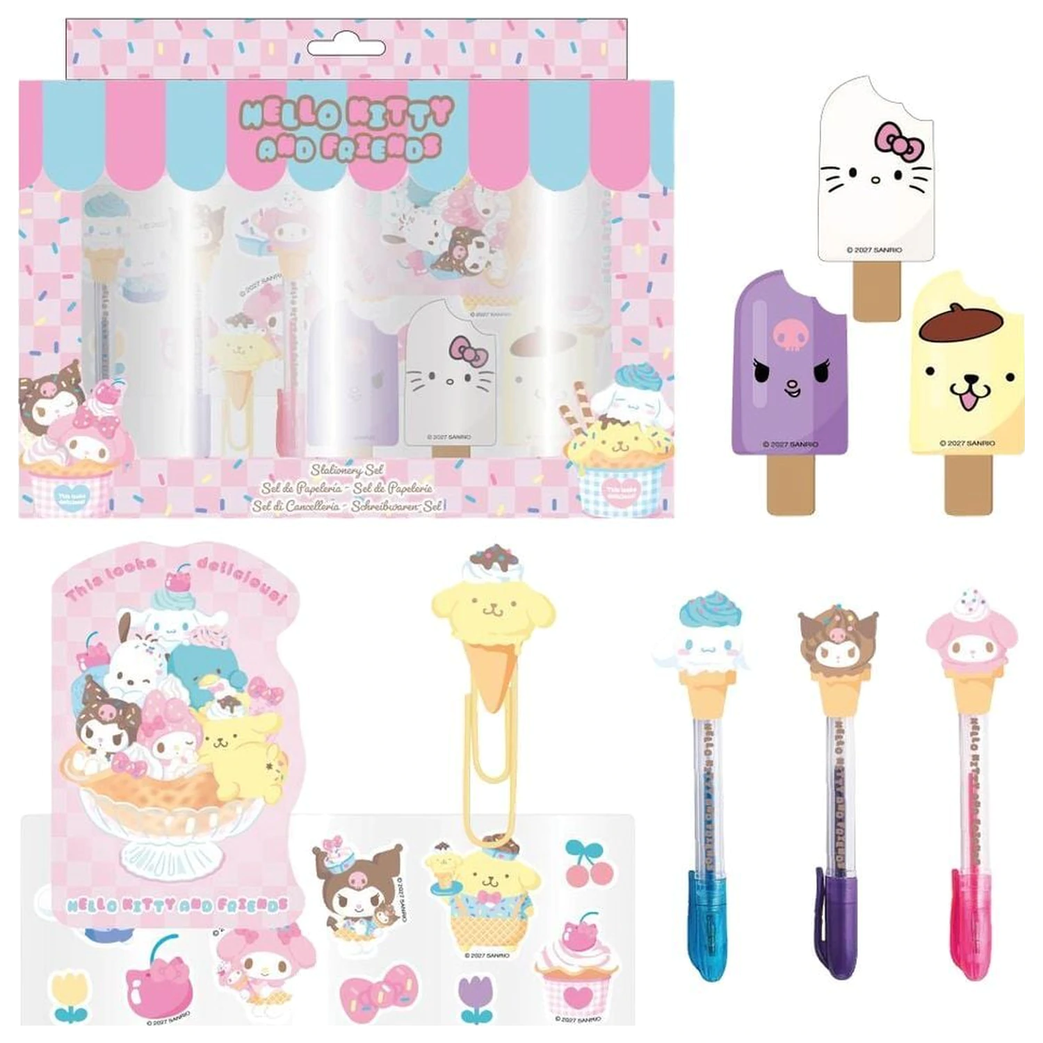 Hello Kitty and Friends stationery pack product photo
