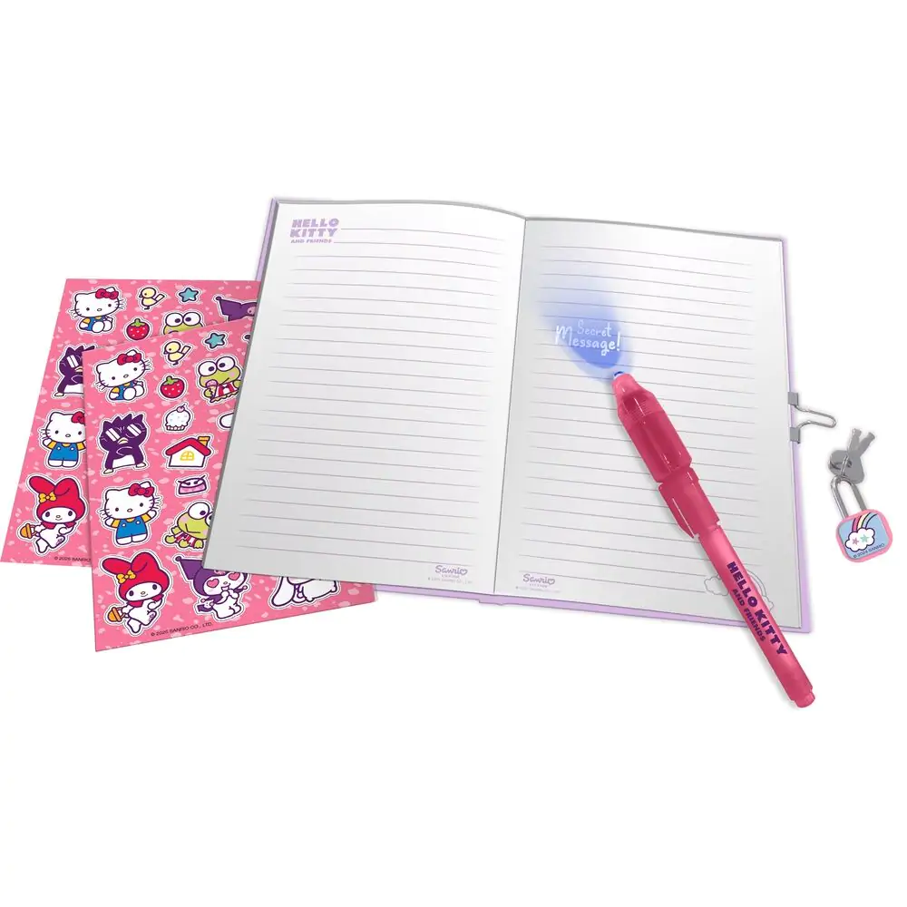 Hello Kitty and Friends Diary + magic pen product photo